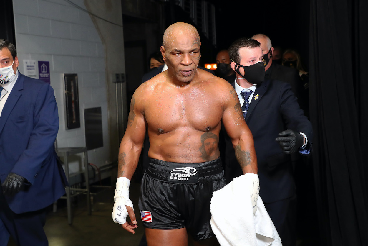 Boxing champion Mike Tyson