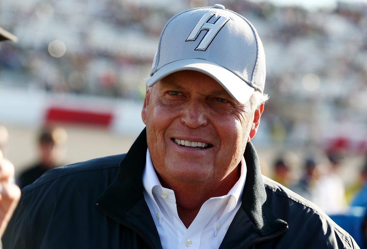 Hendrick Motorsports owner Rick Hendrick ahead of the NASCAR Cup Series Toyota Owners 400 at Richmond Raceway in April 2018
