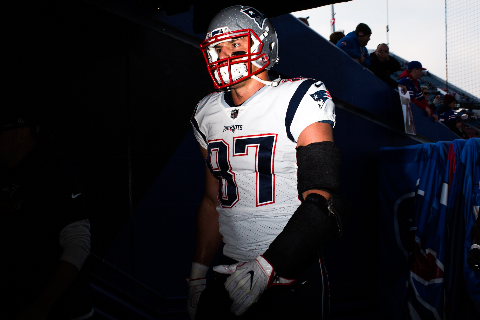 Rob Gronkowski Left New England Behind, but He Hasn’t Forgotten About a Lesson He Learned From Robert Kraft and the Patriots
