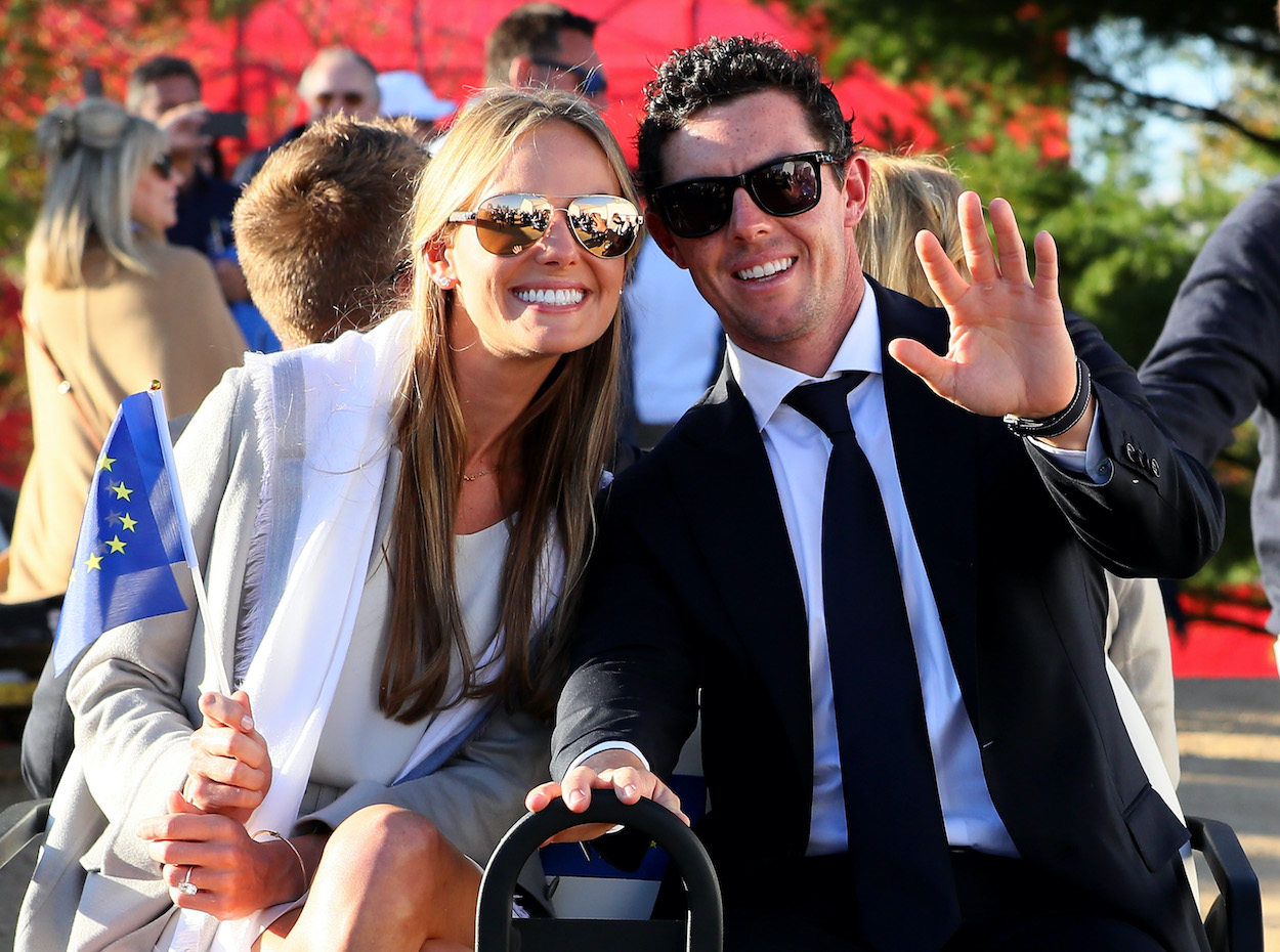 PGA Tour Rory McIlroy and his wife, Erica Stoll
