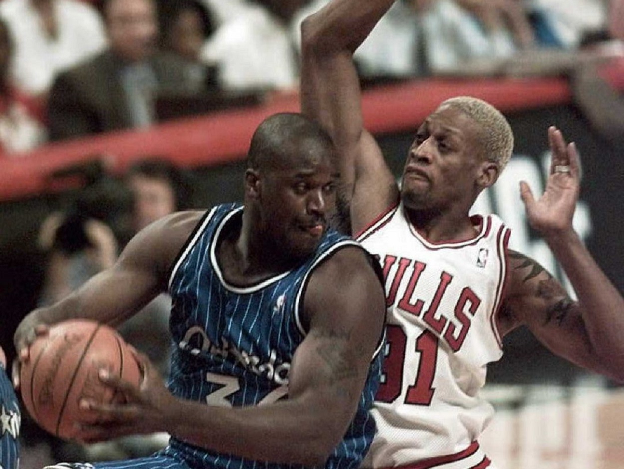 Shaquille O'Neal Was Ready to Give Up Hundreds of Thousands of Dollars to  Fight Dennis Rodman