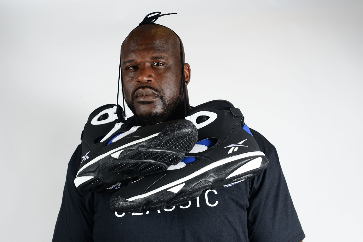 NBA legend Shaquille O'Neal, who played on the Suns for a short period in his career.