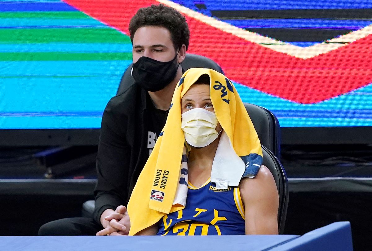 Stephen Curry, Klay Thompson, Warriors