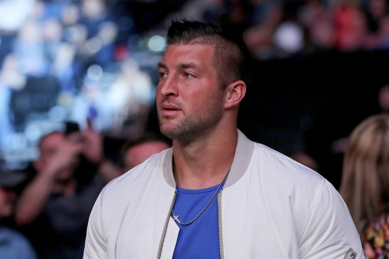 Tim Tebow at UFC 261 in April 2021