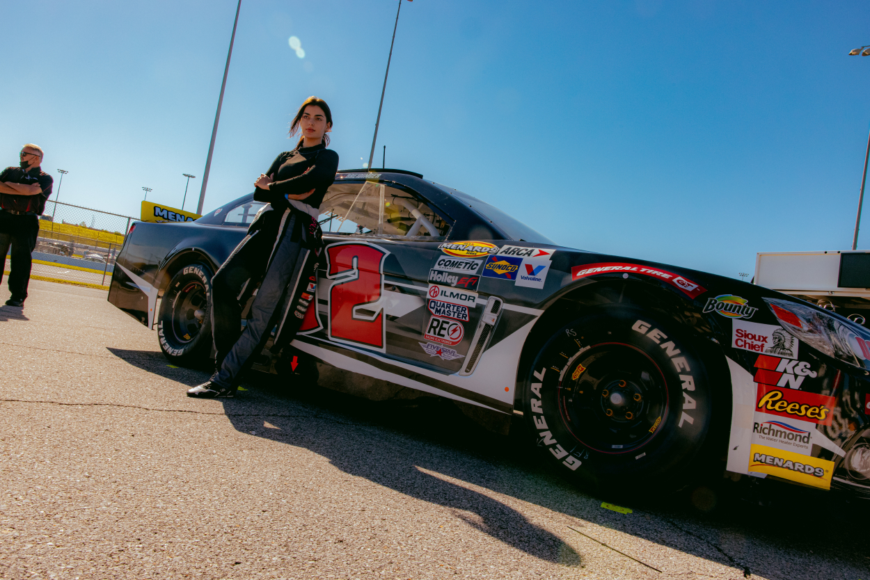 Toni Breidinger reveals the one hurdle females drivers must overcome.