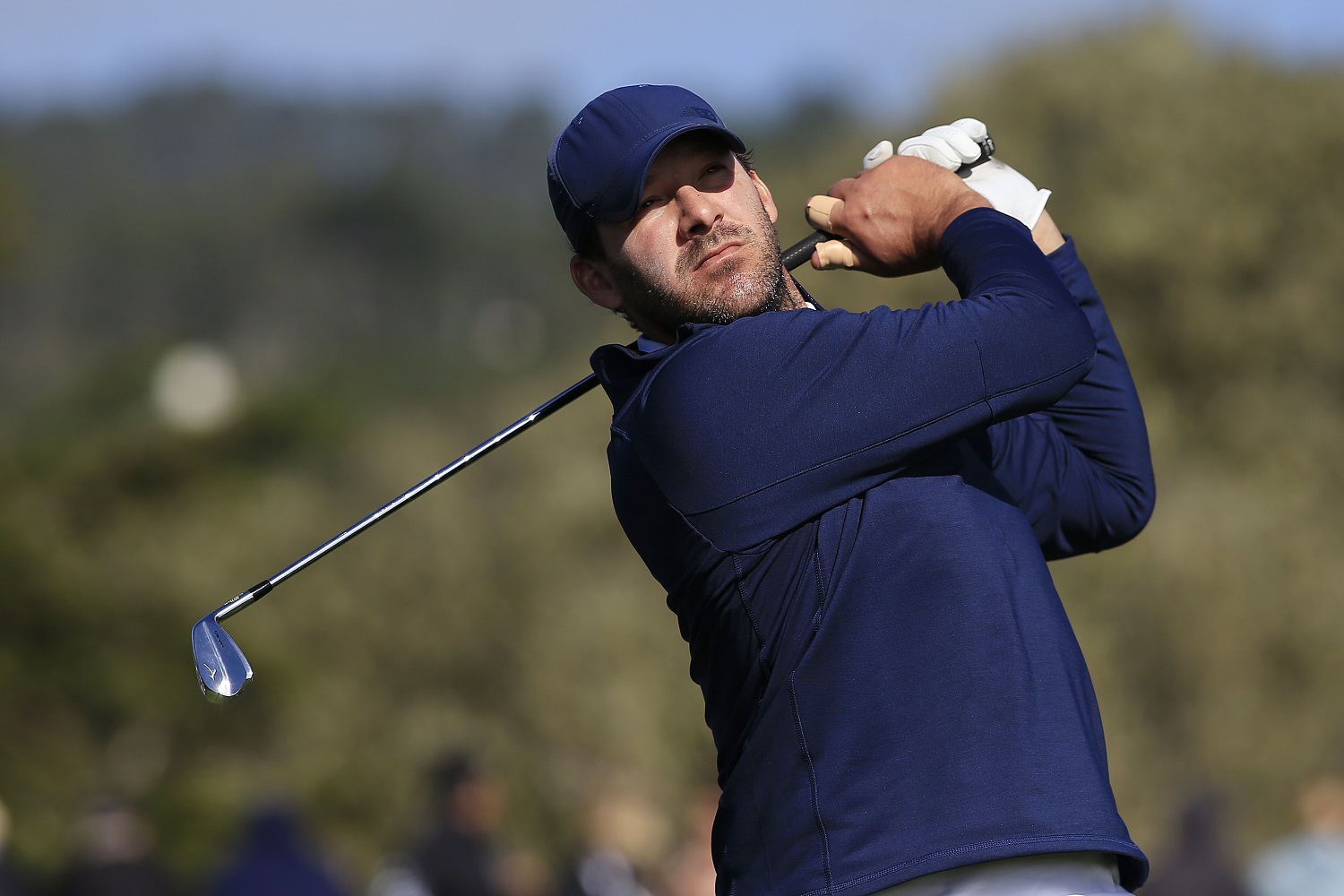 Tony Romo is an accomplished golfer, but he has once again fallen short in an attempt to qualify for the U.S. Open. | Chris Trotman/Getty Images