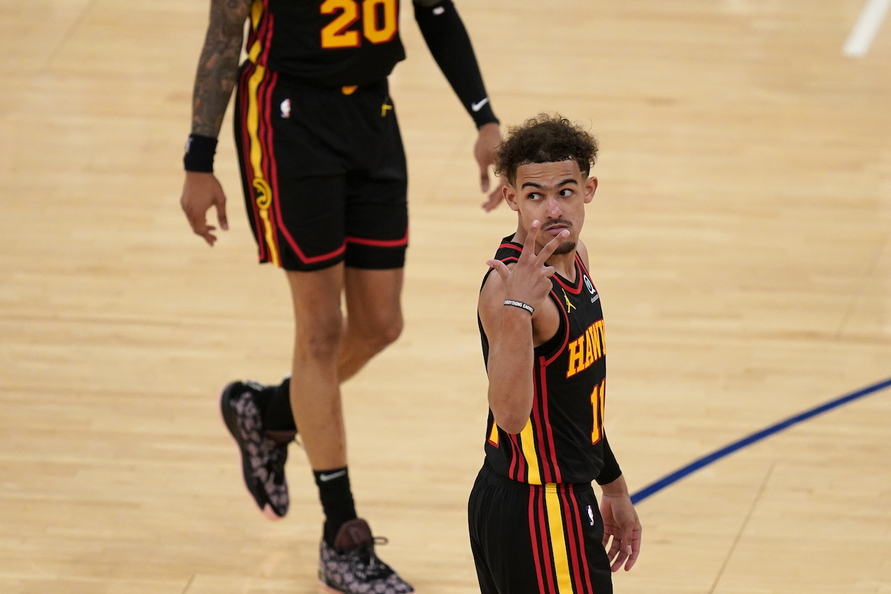 Trae Young Smiled as Knicks Fans Chanted 'F Trae Young' at Madison Square  Garden