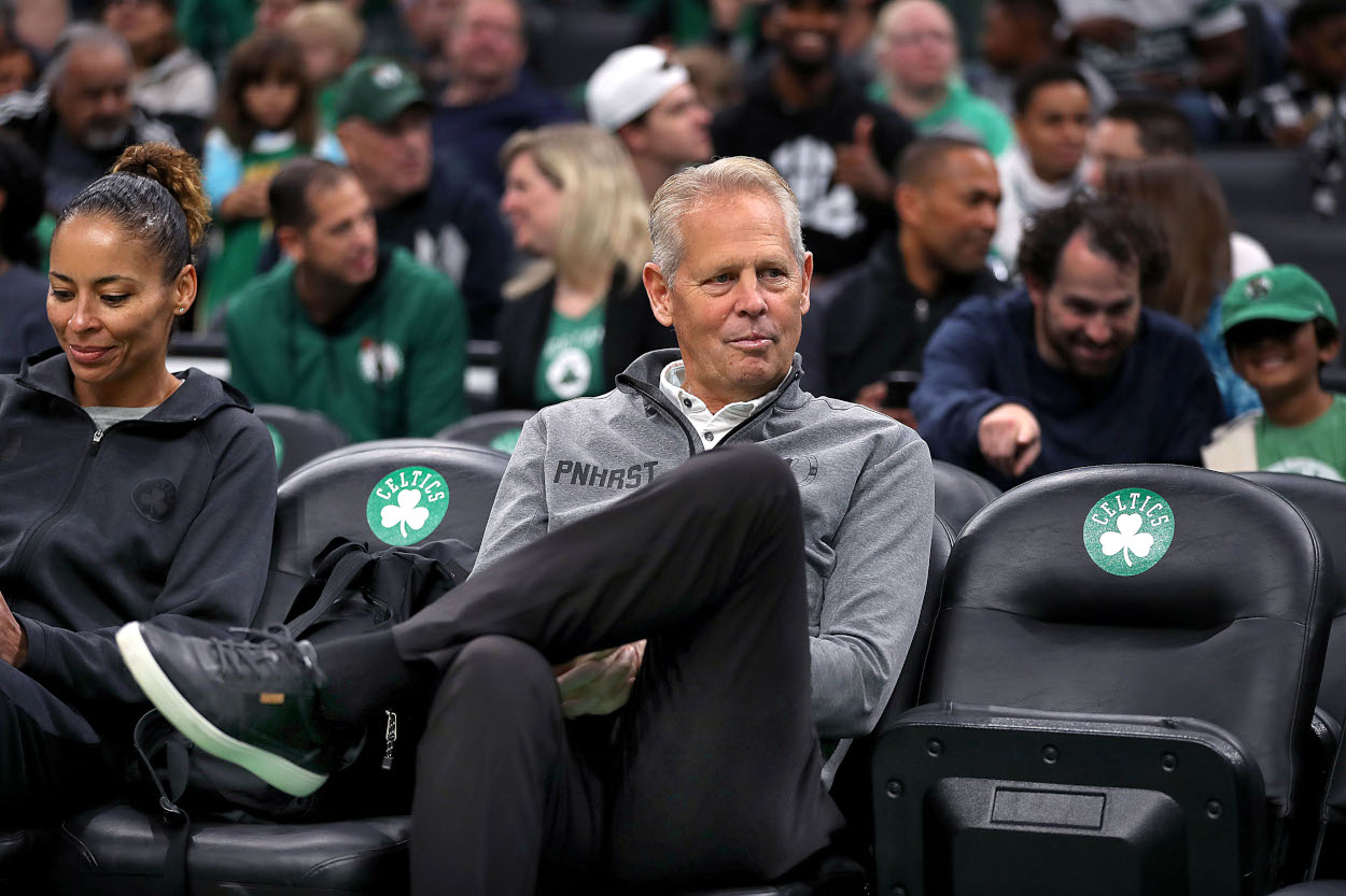Danny Ainge of the Boston Celtics