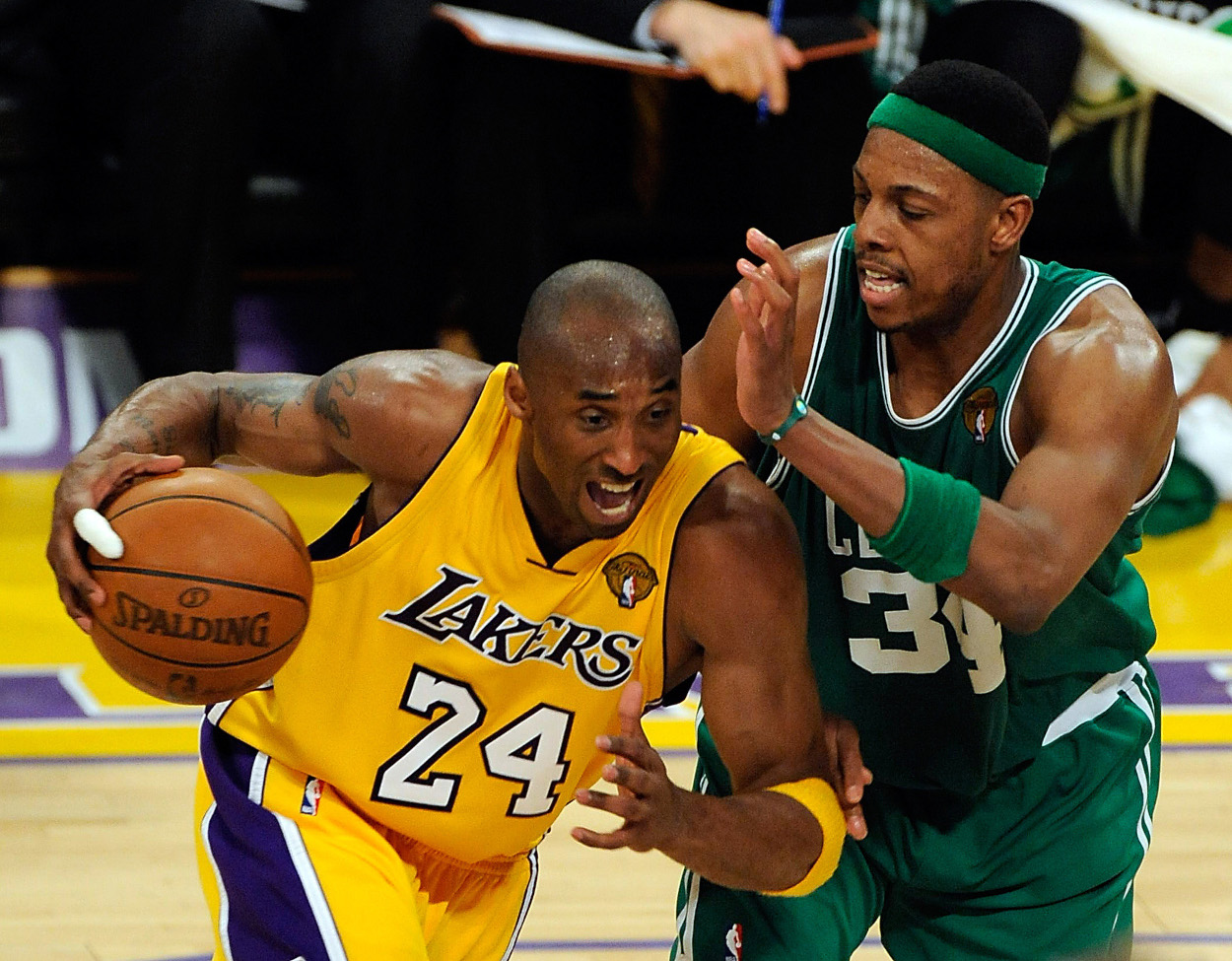 The Lakers and Celtics in the NBA Finals