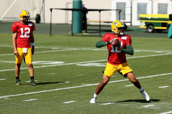 Will Aaron Rodgers show up at Packers cam Tuesday?