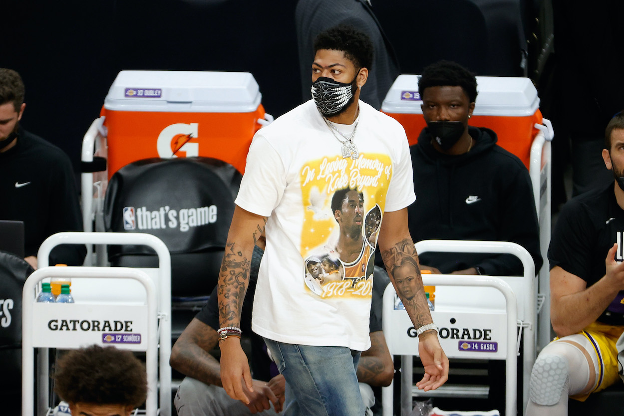 Anthony Davis sat out Game 5 for the Lakers after hurting his groin, and Charles Barkley later gifted him a new viral nickname.
