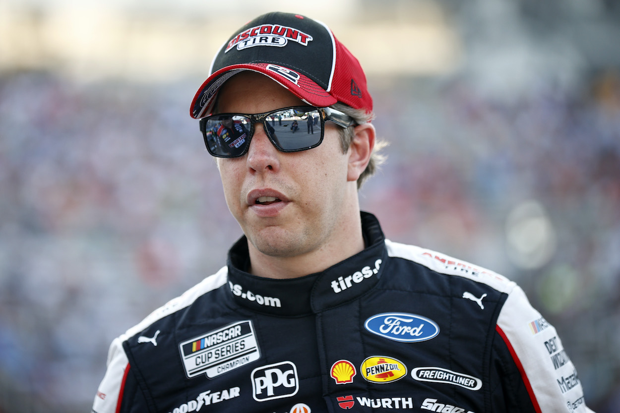 NASCAR driver Brad Keselowski