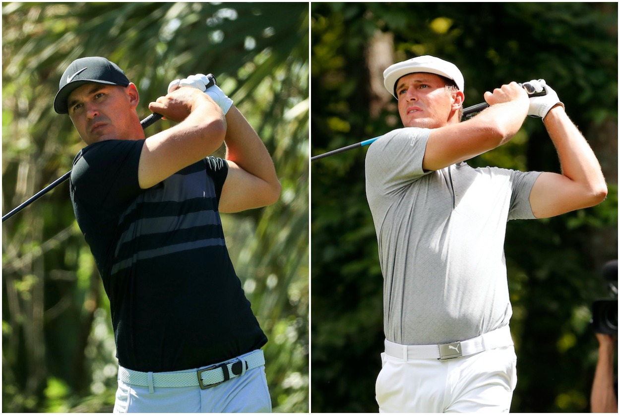 PGA Tour stars and heated rivals Brooks Koepka and Bryson DeChambeau