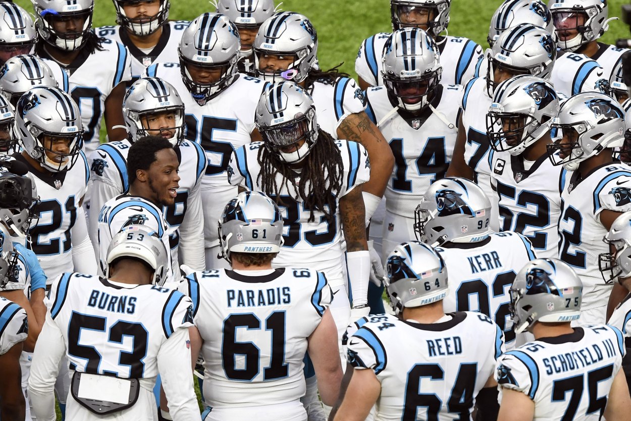 The Carolina Panthers in 2020.