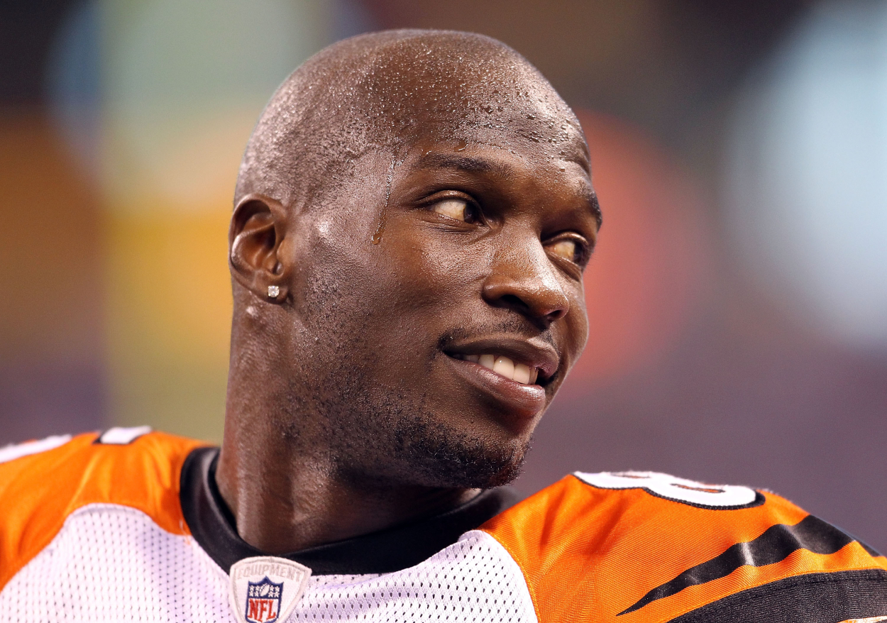 Former Cincinnati Bengals wide receiver Chad Johnson, aka Chad Ochocinco.