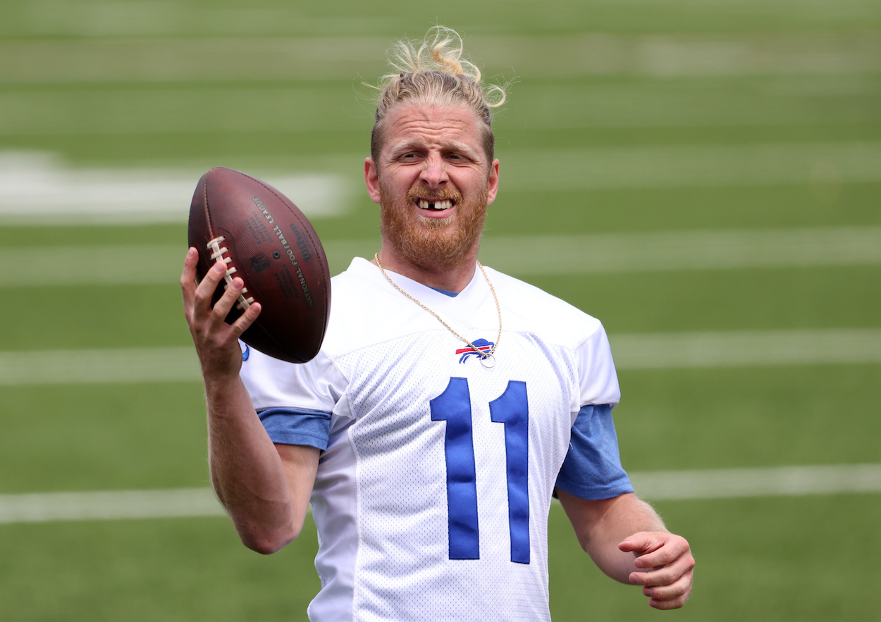 Buffalo Bills receiver Cole Beasley, pictured at minicamp in June, came out strongly against new NFL and NFLPA COVID-19 protocols.