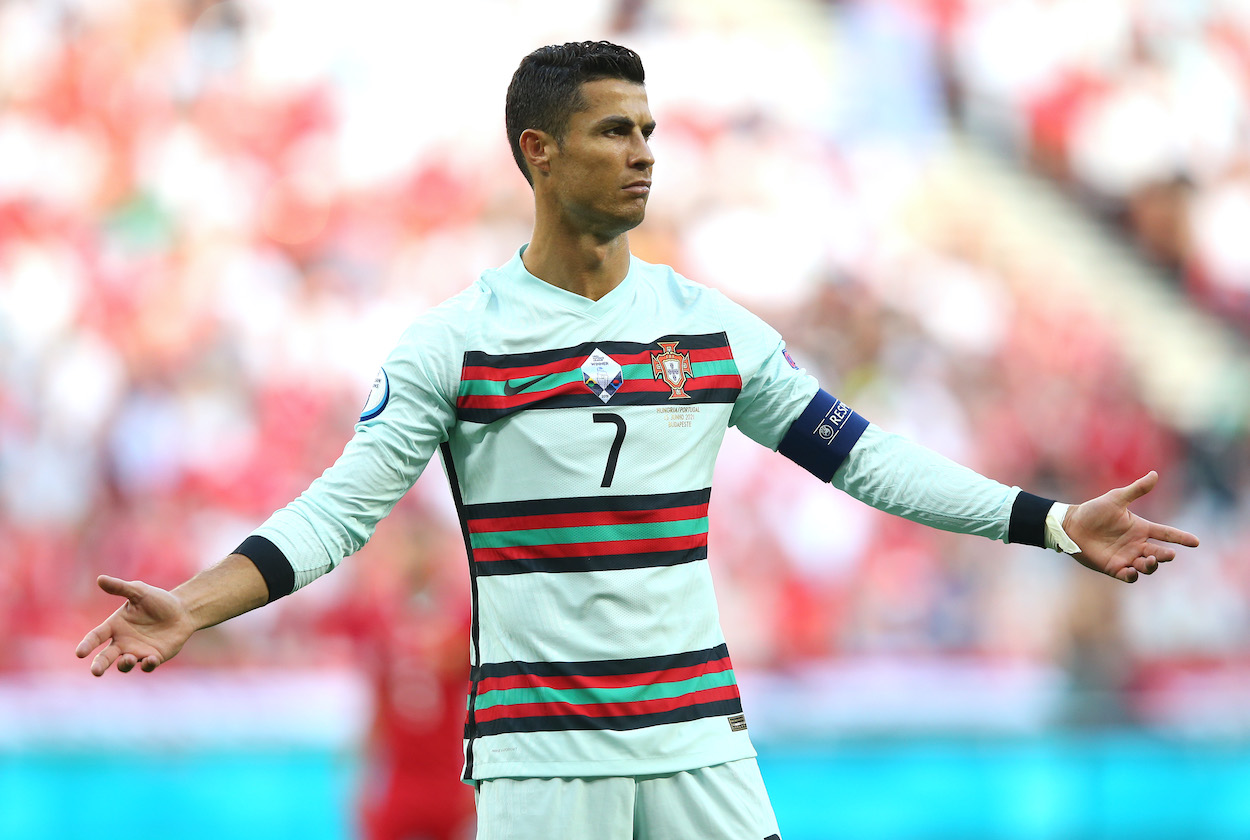Portugal soccer star Cristiano Ronaldo