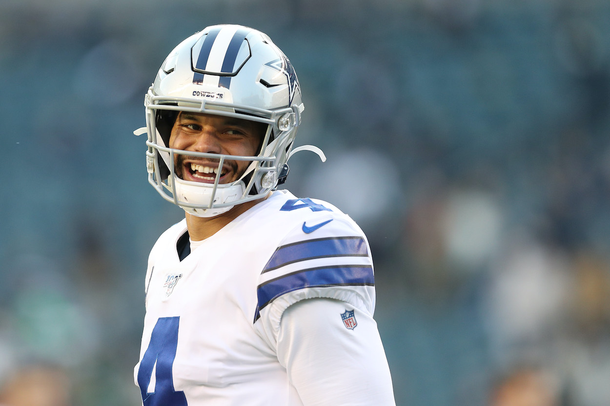 See how Dallas Cowboys QB Dak Prescott realized his dislocated ankle was completely healed when he could bust a move on the dance floor.