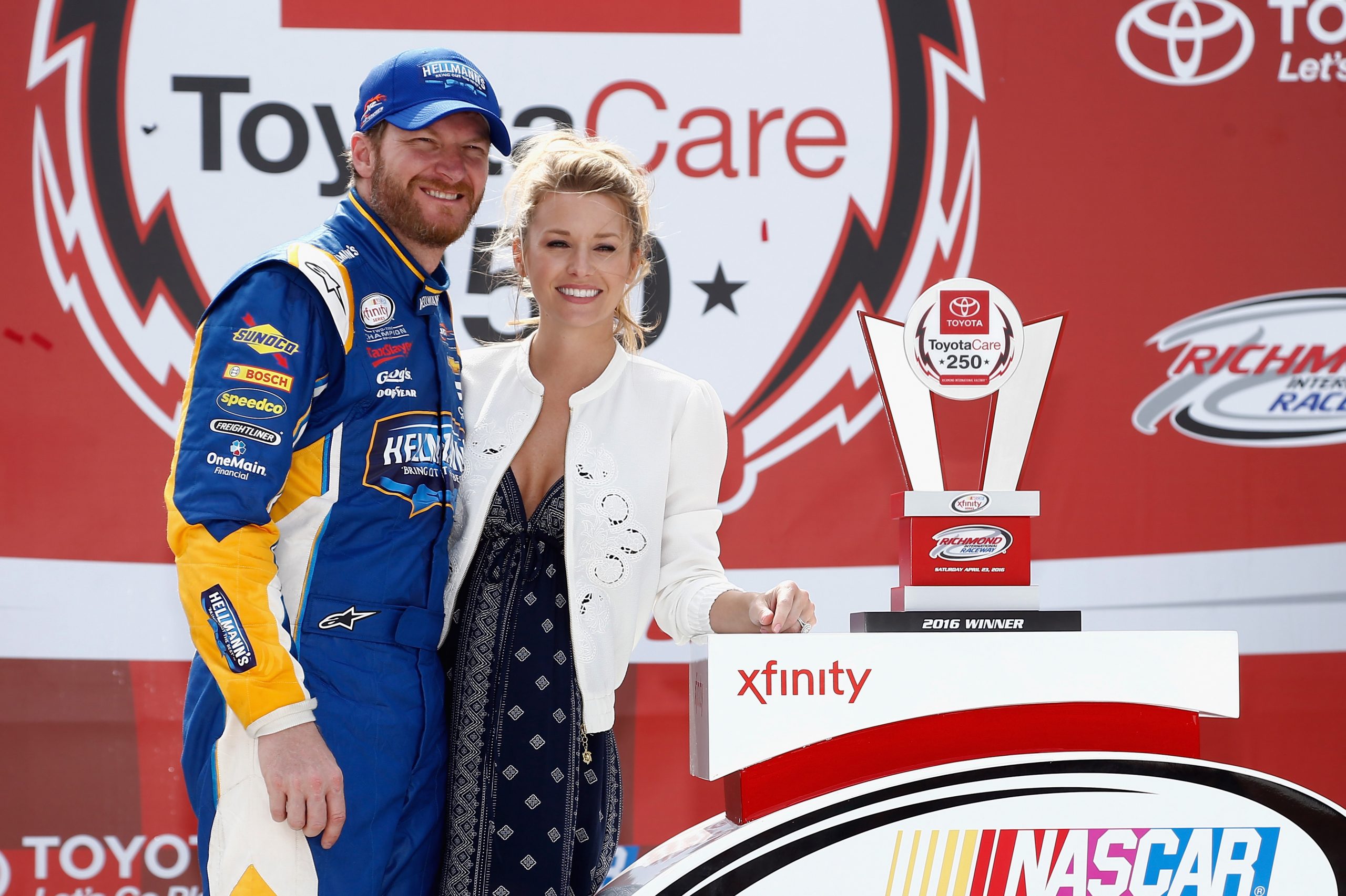 With some help from his wife Amy, Dale Earnhardt Jr. got what he wanted on his first Father's Day.