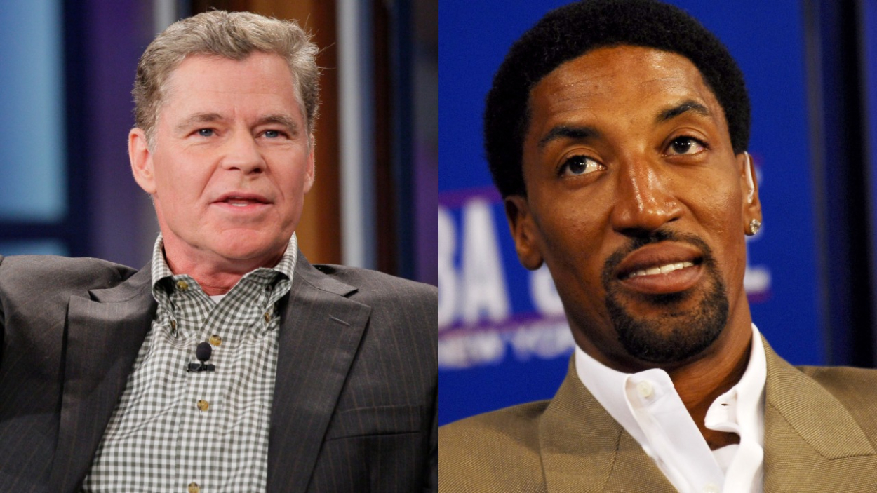 Sports commentator Dan Patrick and NBA legend Scottie Pippen.