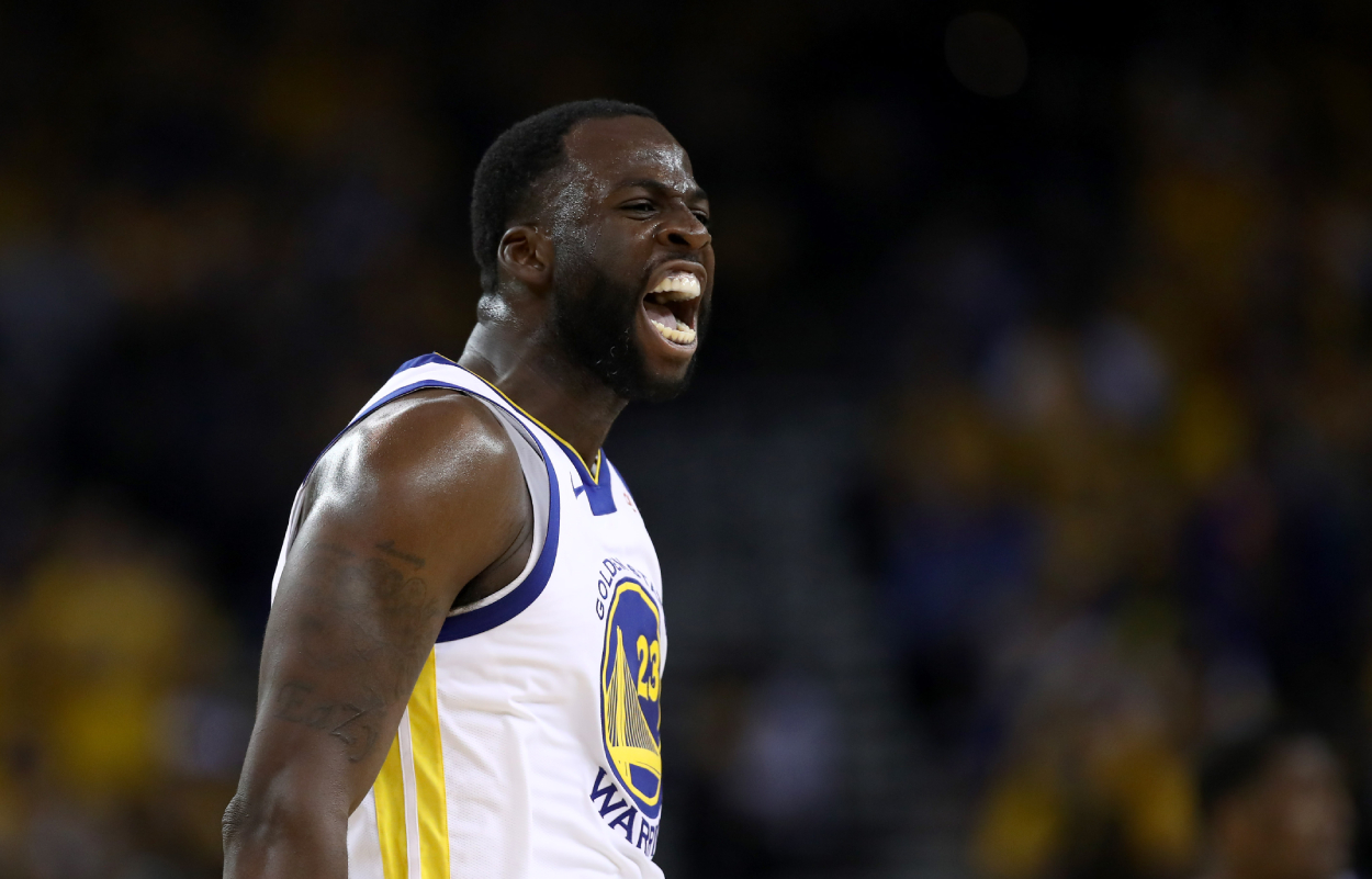 Golden State Warriors star Draymond Green in 2019.