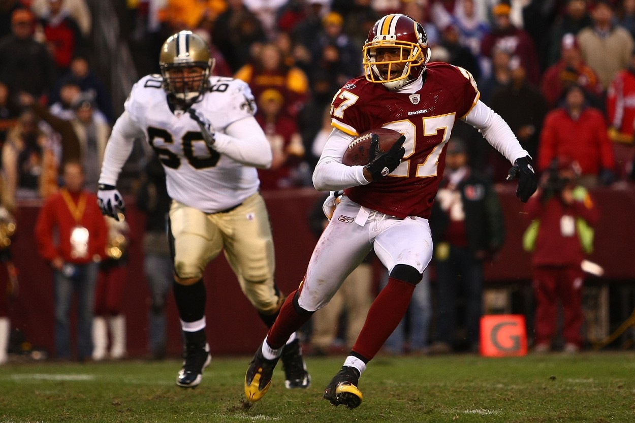 Washington cornerback Fred Smoot in 2009.
