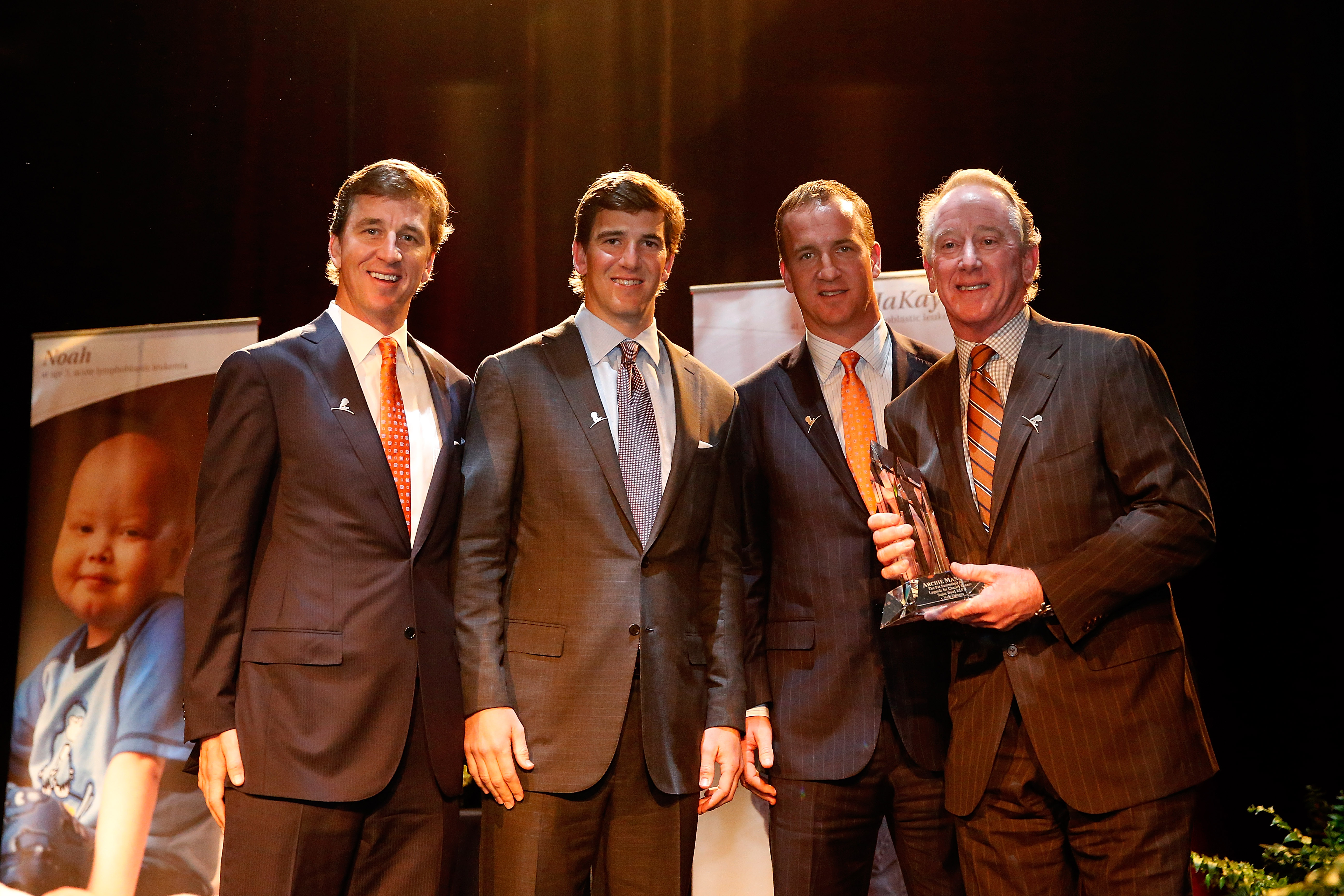 The Manning family has strong family ties and strong friendship ties in the NFL as well.