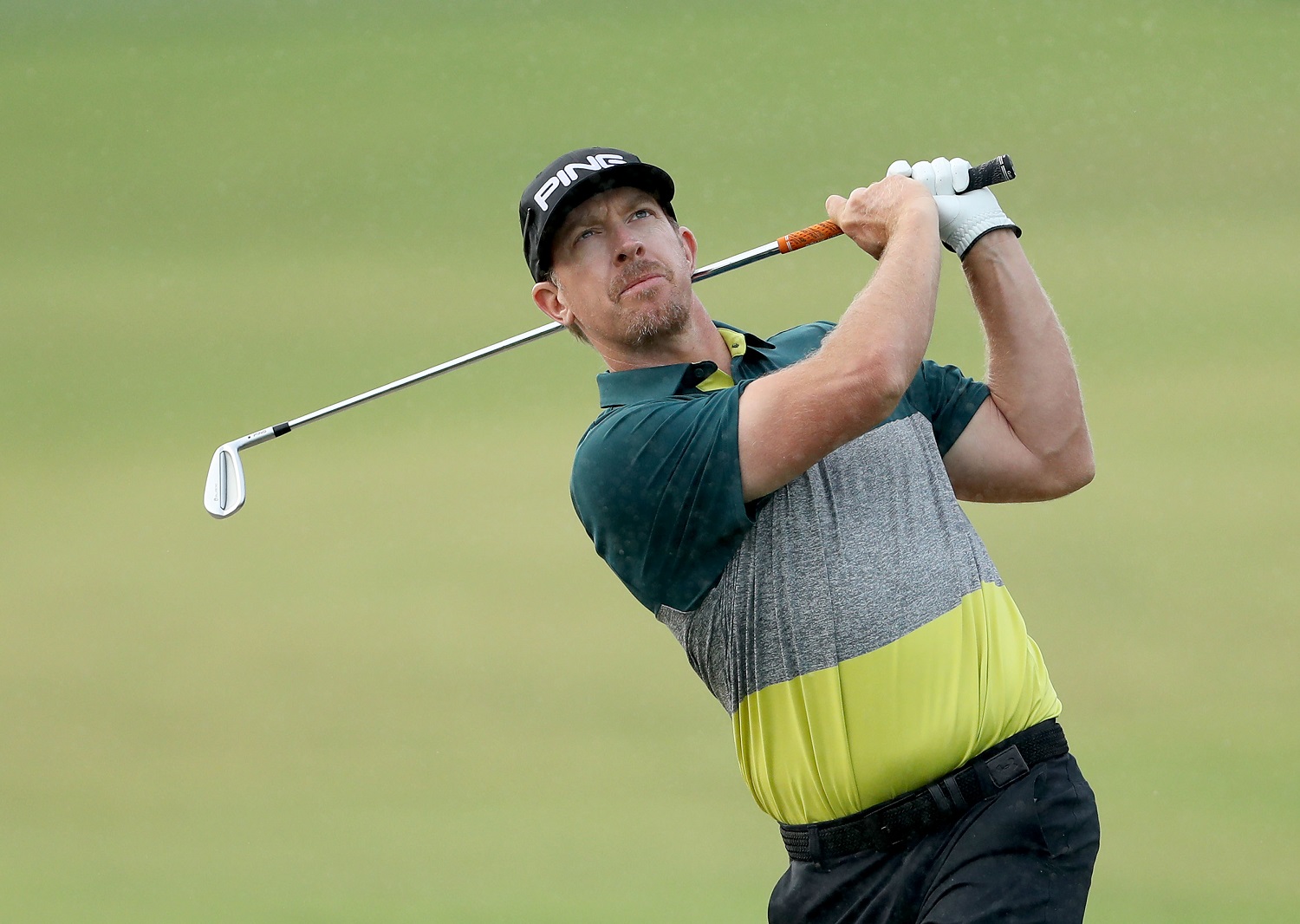 Hunter Mahan was leading the RBC Canadian Open midway through the 2013 tournament when he left for home after his wife went into labor. | David Cannon/Getty Images