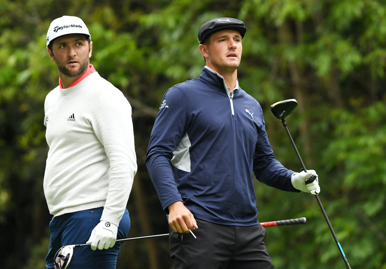 PGA Tour stars Jon Rahm and Bryson DeChambeau