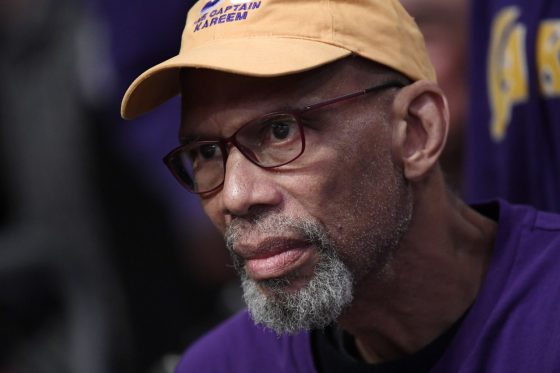 NBA legend Kareem Abdul-Jabbar in 2020.