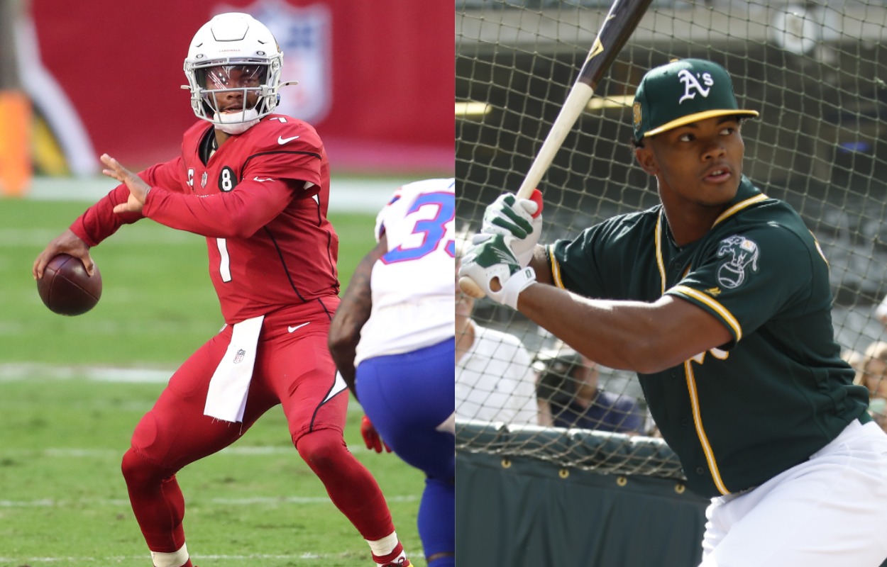 Kyler Murray Keeps Playing Footsie With a Professional Baseball Career, for Some Reason