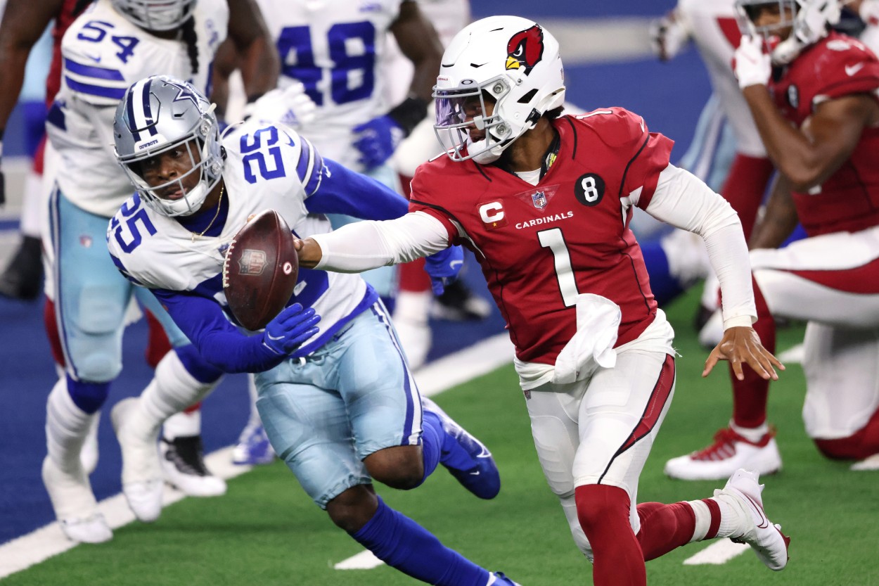 Arizona Cardinals quarterback Kyler Murray faced the Dallas Cowboys in 2020.