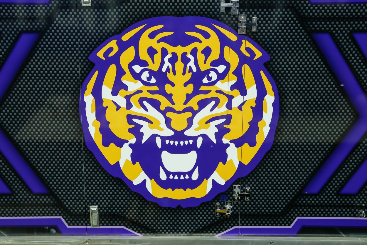 The LSU logo.