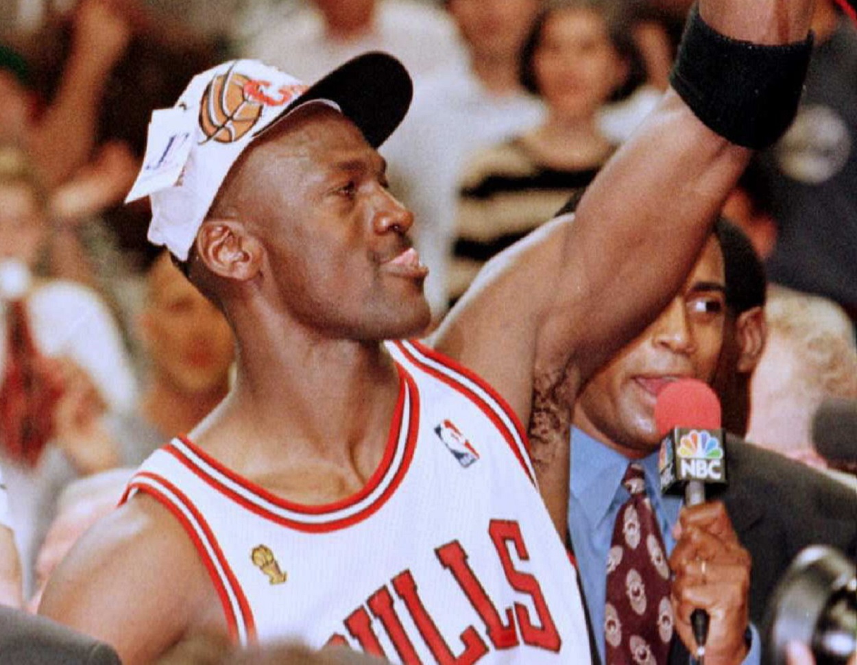 25 Years Ago, Michael Jordan Had His Most Human Moment After Winning