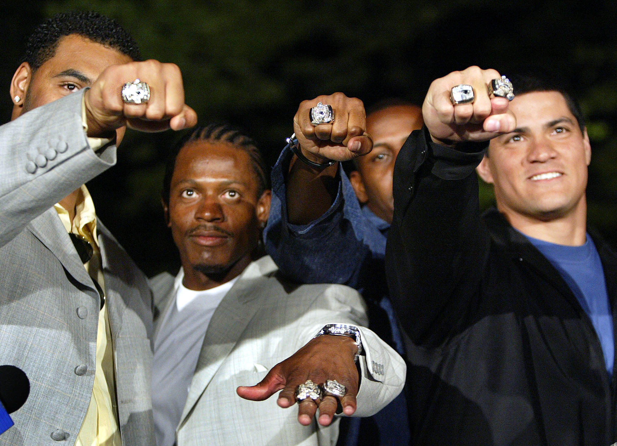 A former New England Patriots star allegedly had his Super Bowl rings stolen by his son.