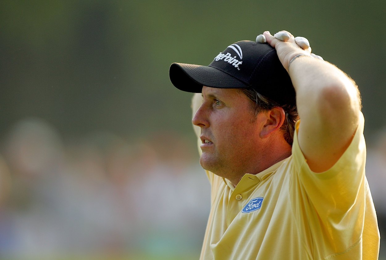 PGA Tour legend Phil Mickelson during the 2006 U.S. Open