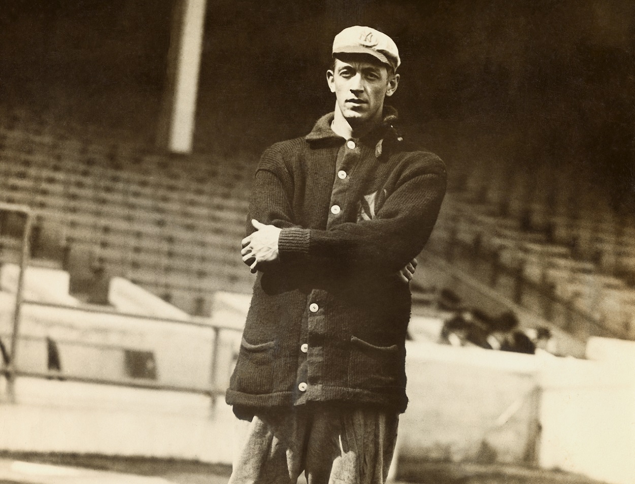 Pitcher Ray Caldwell in 1913