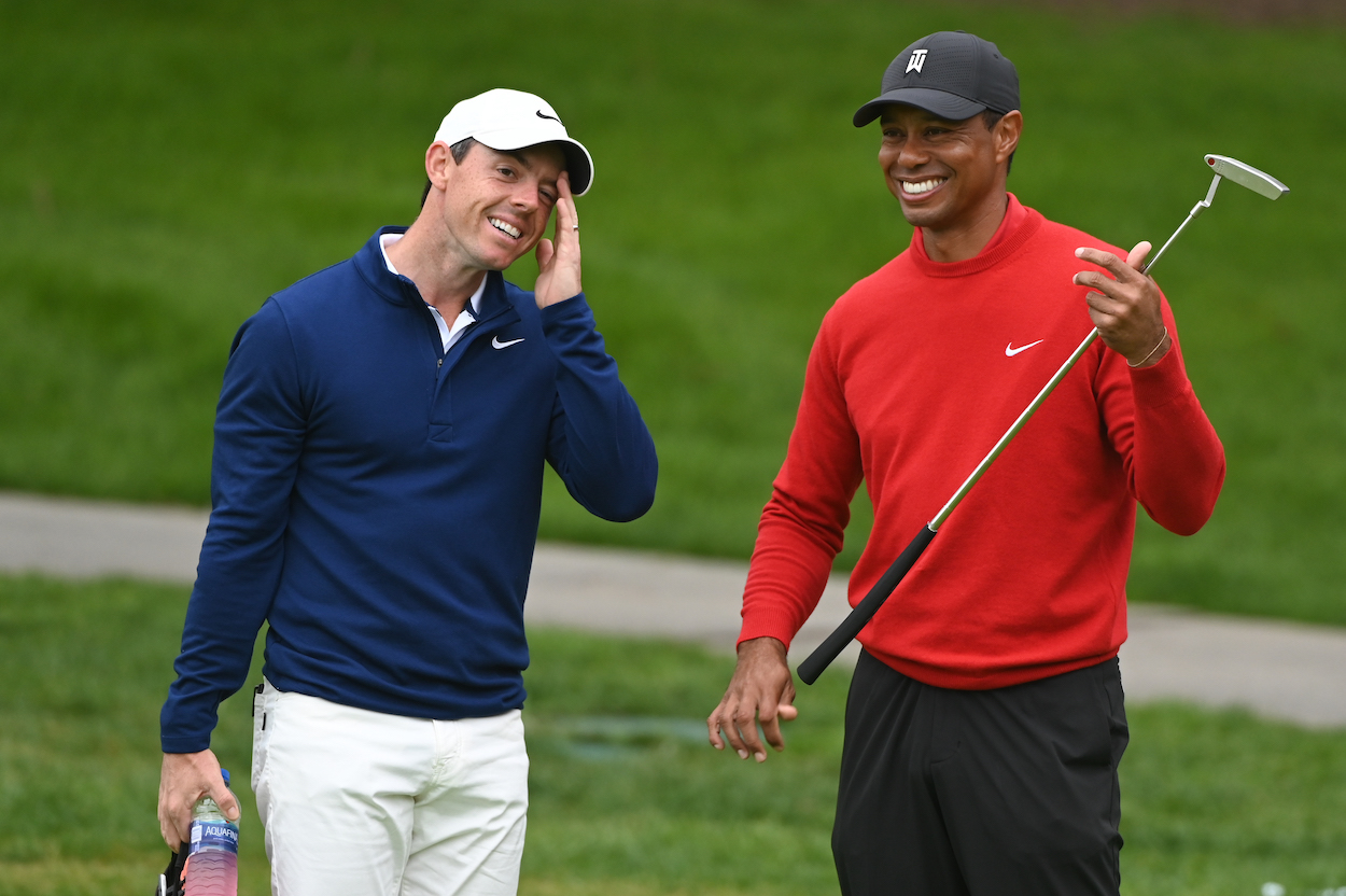 Rory McIlroy almost stole Tiger Woods' golf glove as a kid