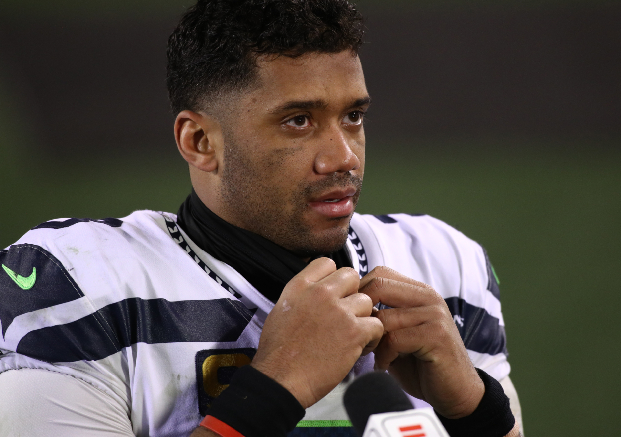 Seattle Seahawks star quarterback Russell Wilson in 2020.