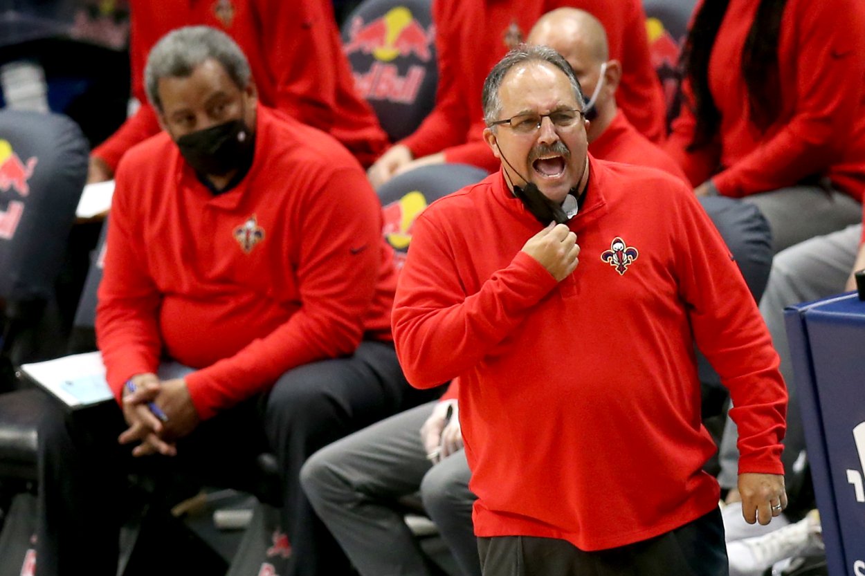 Former New Orleans Pelicans head coach Stan Van Gundy in 2021.