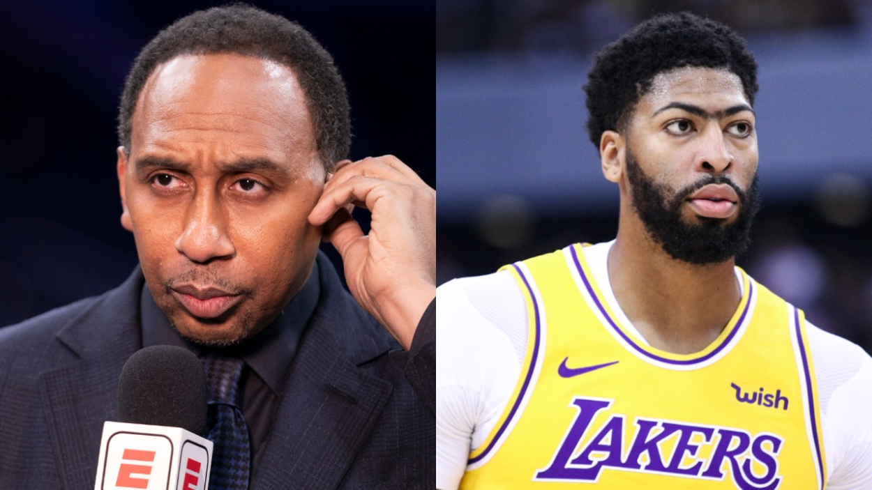Stephen A Smith Puts The Relatively Frail Anthony Davis On Notice Says The Lakers Can T Rely On Him To Win Another Title