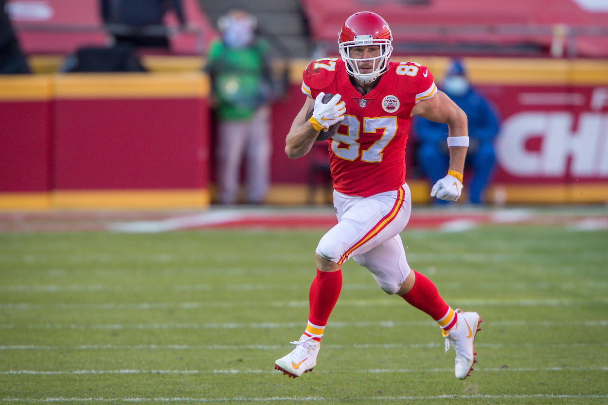 See which up-and-coming team Travis Kelce thinks is the biggest threat to the Kansas City Chiefs in the AFC.