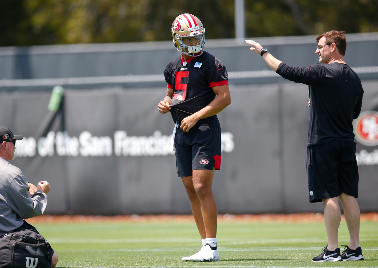 Trey Lance and the San Francisco 49ers rookies just got a harsh dose of reality.