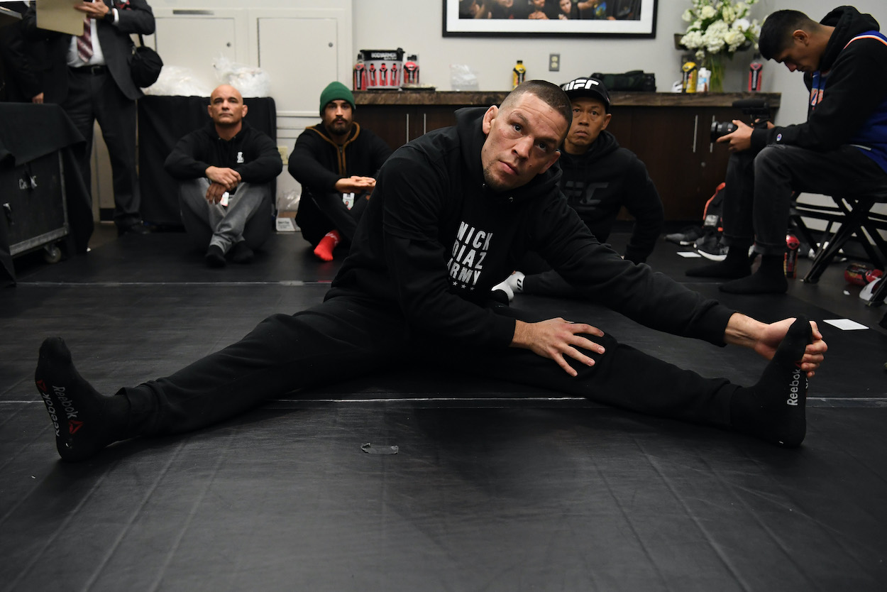 Nate Diaz Is Running A Full Triathlon Every Day To Prepare For Ufc 263 Against Leon Edwards