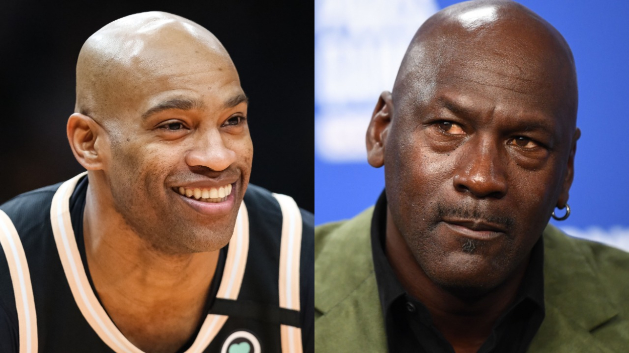 vince carter and michael jordan