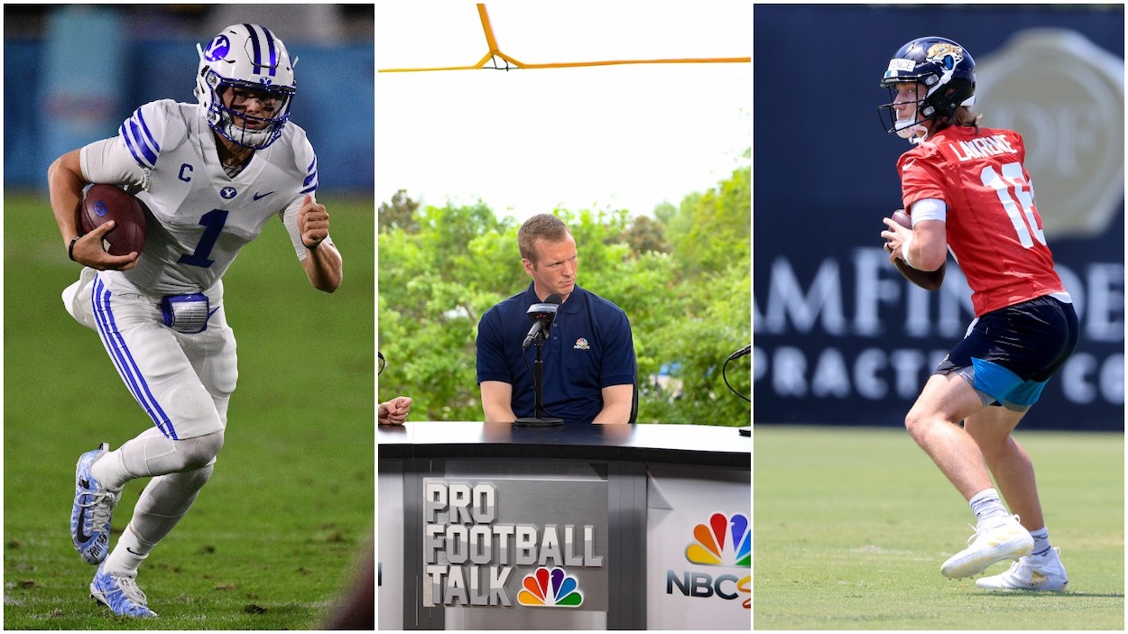 NBC NFL Analyst Chris Simms ponders the question, is Zach Wilson better than Trevor Lawrence?