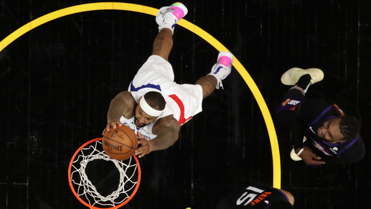 DeMarcus Cousins had 15 points in just 11 minutes for the Clippers in Game 5