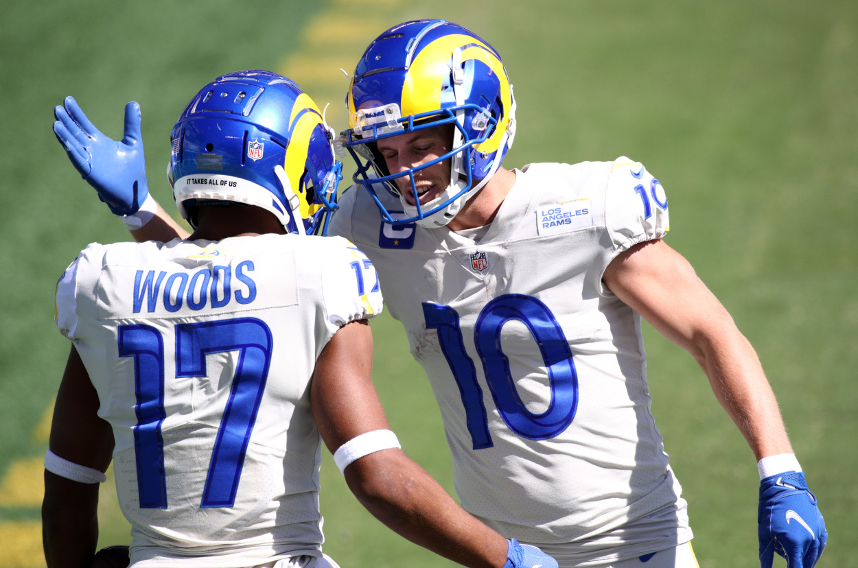 Cooper Kupp and Robert Woods are the new go-to guys for Matthew Stafford