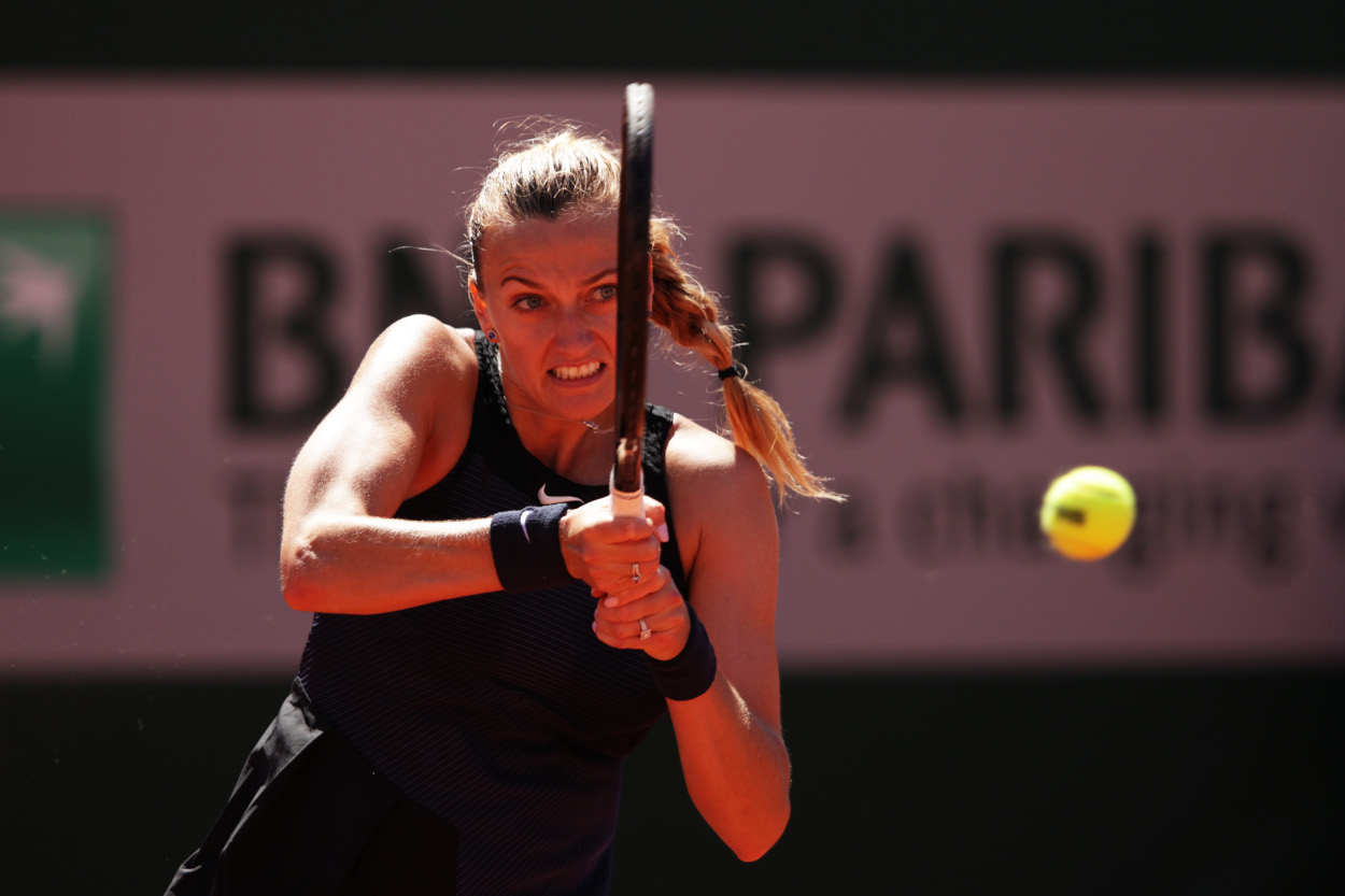 Petra Kvitova was the second multiple Grand Slam winner to leave the French Open, following Naomi Osaka