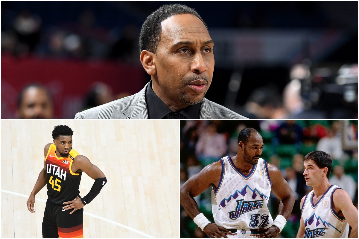 Stephen A. Smith Took Massive Shot at Karl Malone and John Stockton While Praising Donovan Mitchell: ‘I Just Said It and I Ain’t Stuttering’